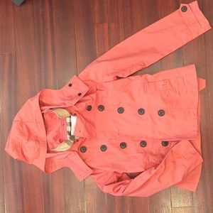 Pink Burberry kids jacket